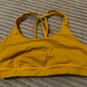 Lululemon Yellow Women's Sports Bra